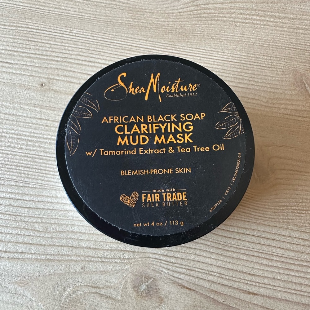 Clarifying Mud Mask African Soap Brand New
